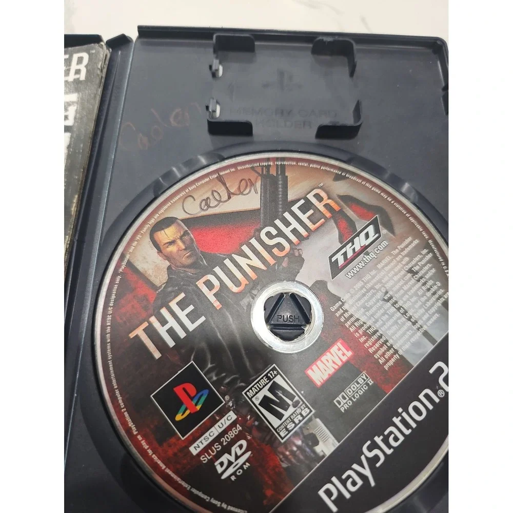 The Punisher 2005 PS2 PlayStation 2 Complete Game with Manual Tested!
